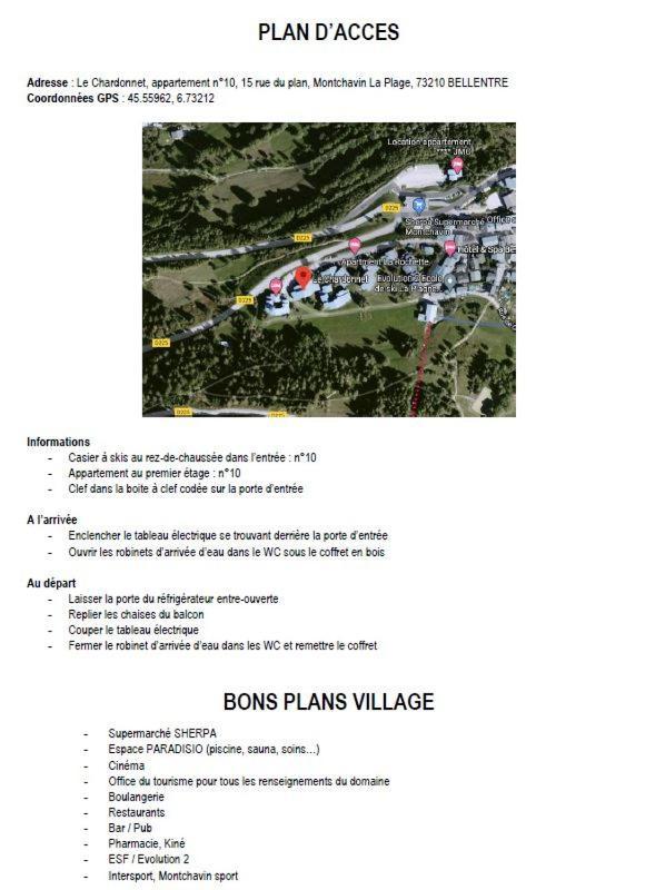 Appartement Montchavin La Plagne Εξωτερικό φωτογραφία
